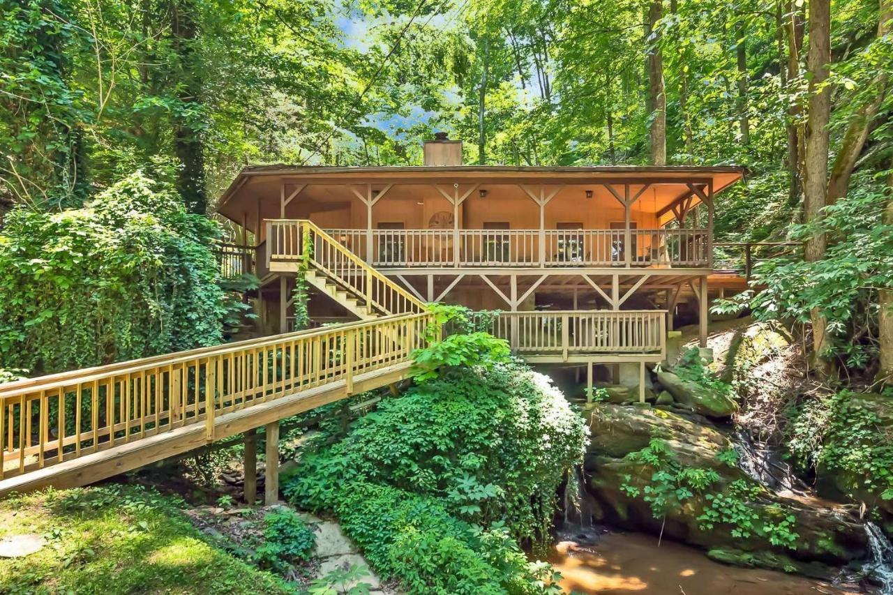 Waterfall Cabin McCookville Exterior foto